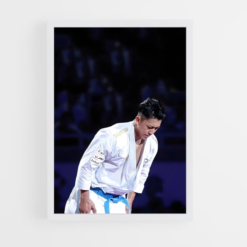Poster Ryo kiyuna – affiche Karaté (vue 3)